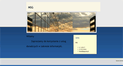 Desktop Screenshot of nsg.com.pl